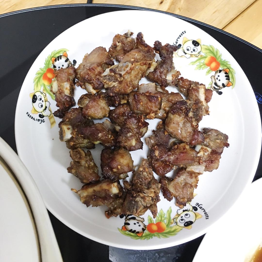 蒜香排骨（空气炸锅版）