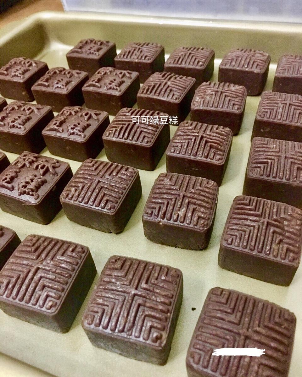 省时简易绿豆糕-免泡豆免过筛