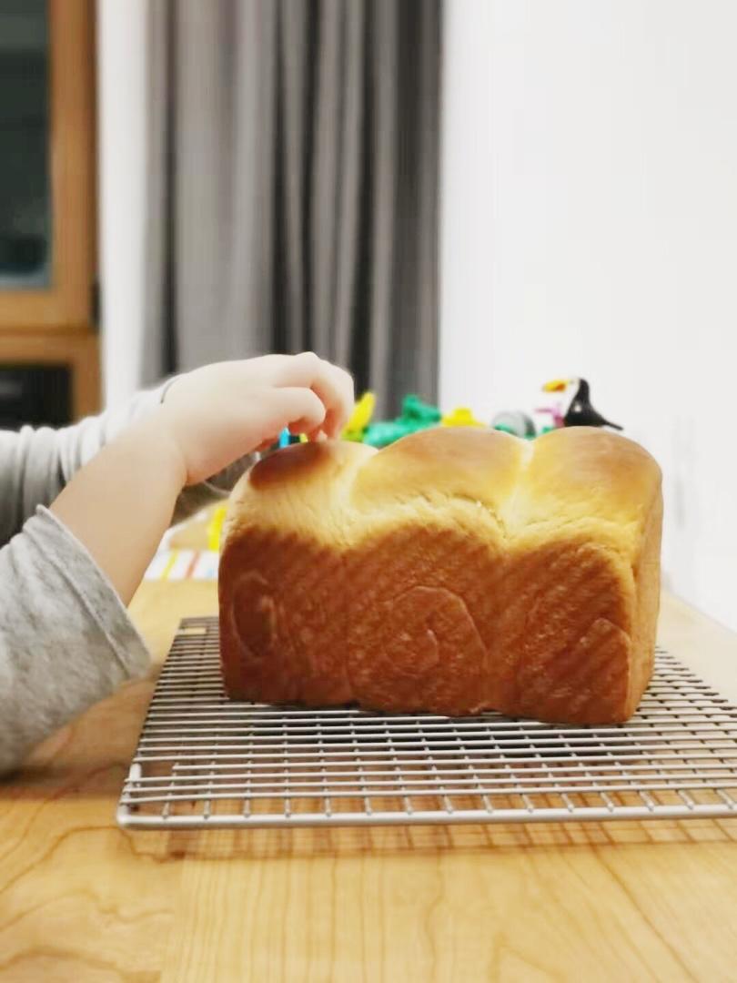 棉花牛奶吐司【超软、爆发力超好】