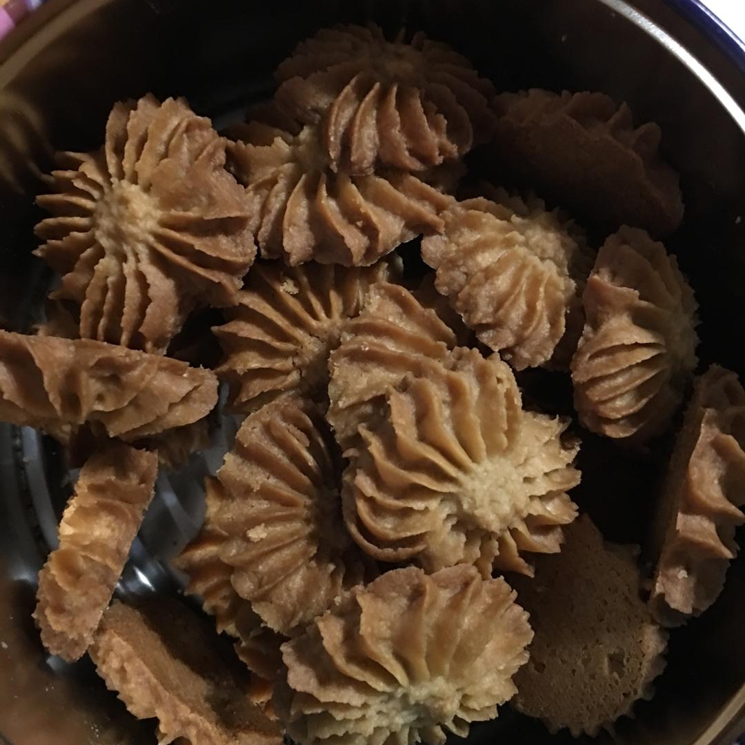 咖啡海盐奶油曲奇—消耗淡奶油