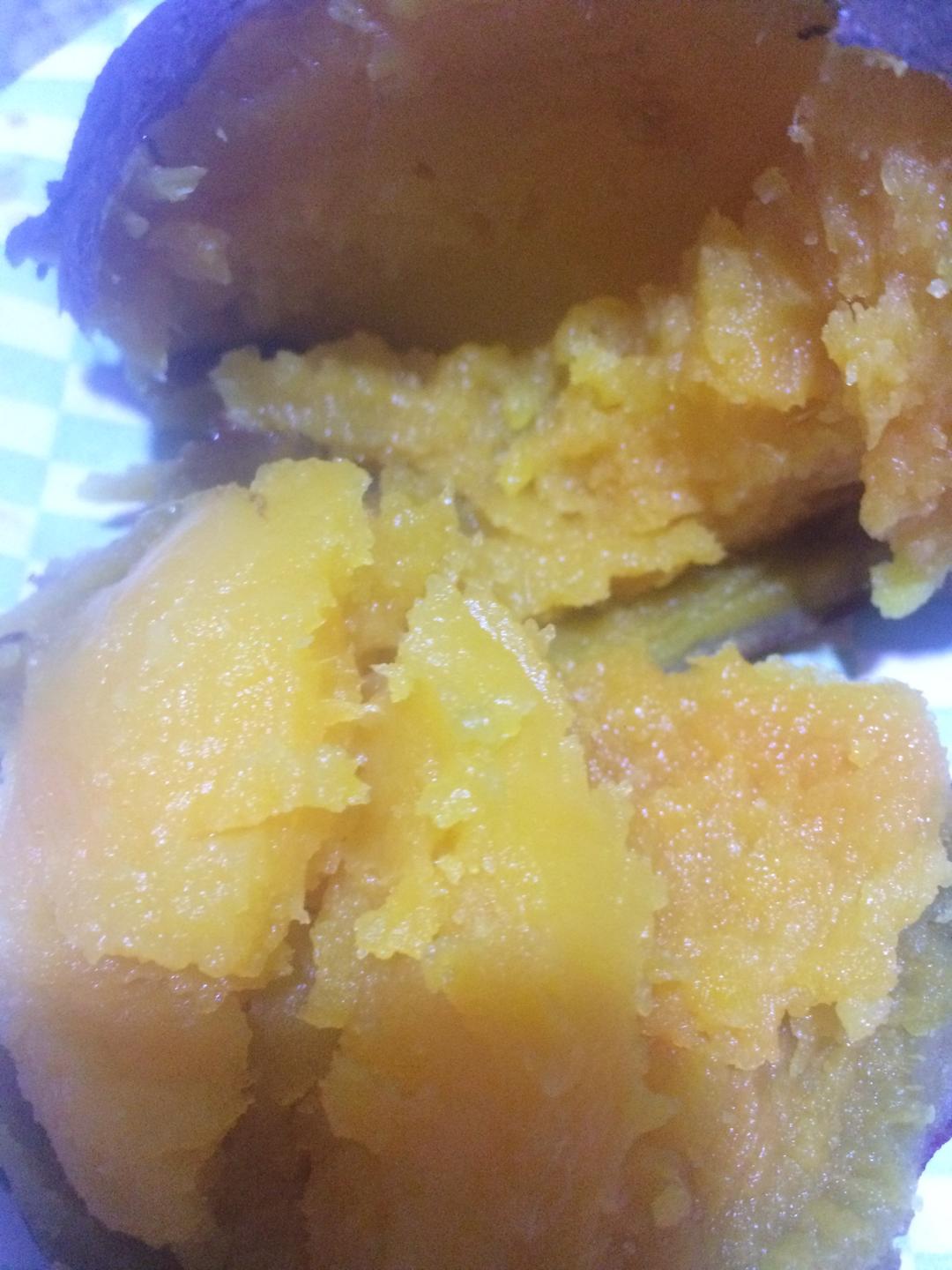 好吃到木朋友的高压锅烤红薯