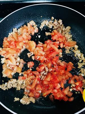 番茄肉沫煮豆腐的做法 步骤7