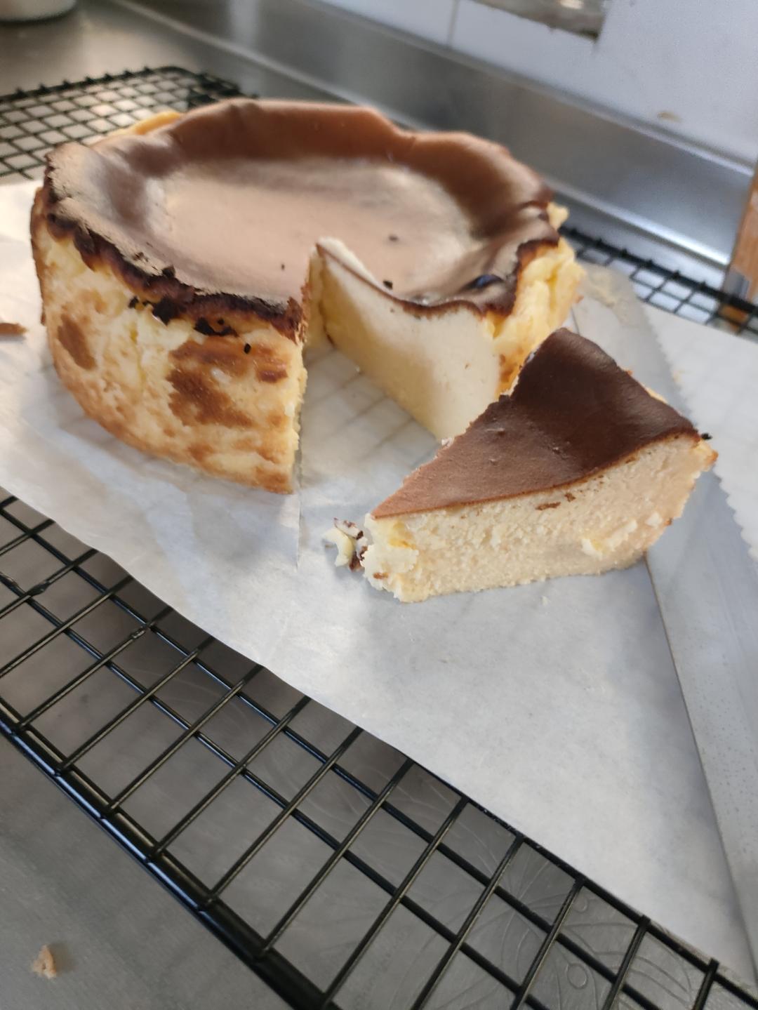 巴斯克芝士蛋糕『最简单的蛋糕』零失败🔥芝士控