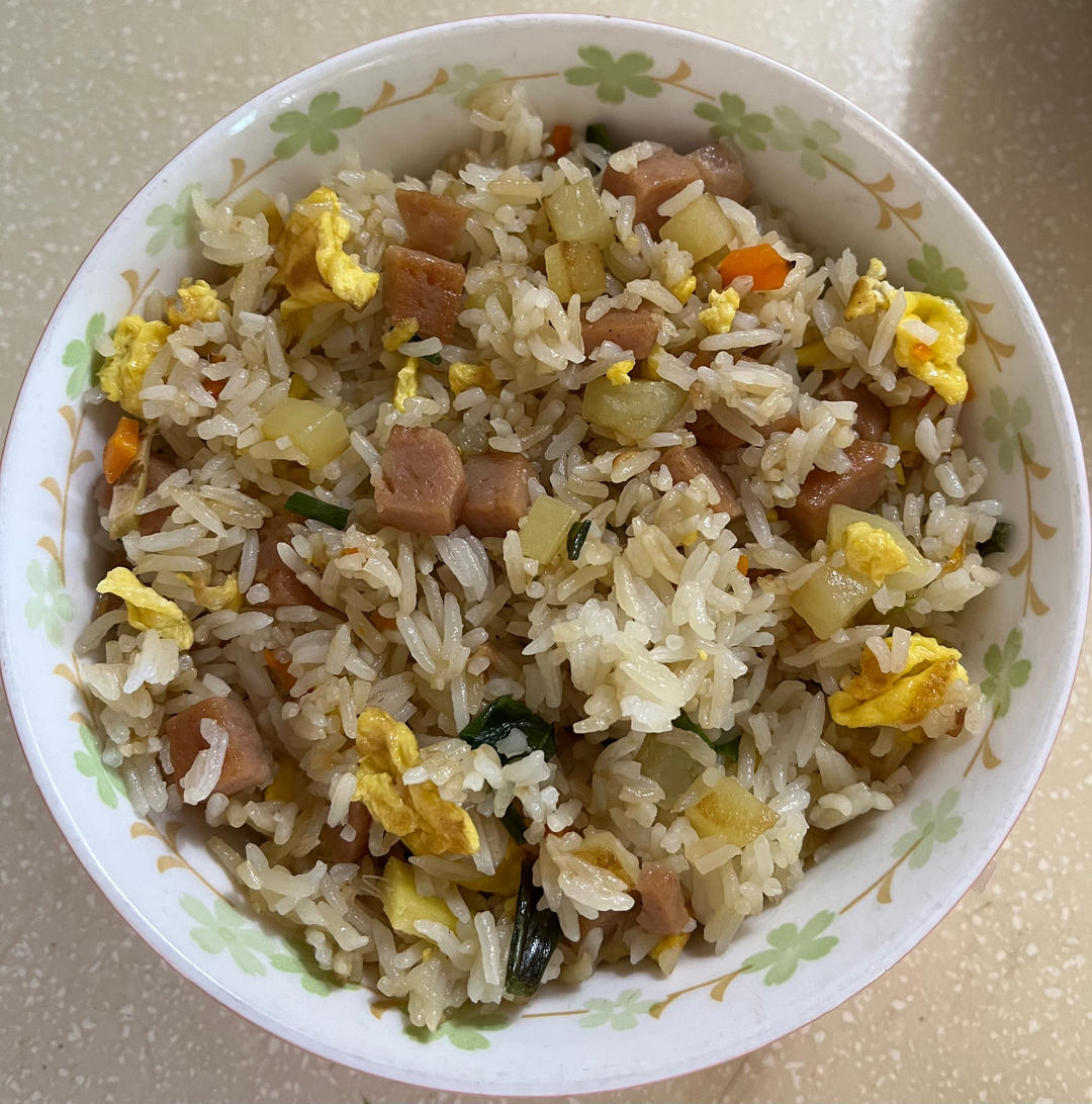 土豆炒饭