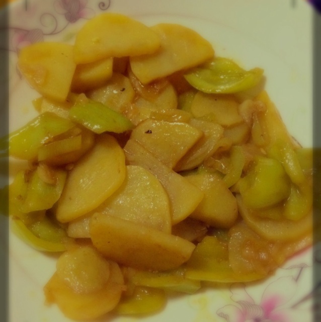 尖椒土豆片