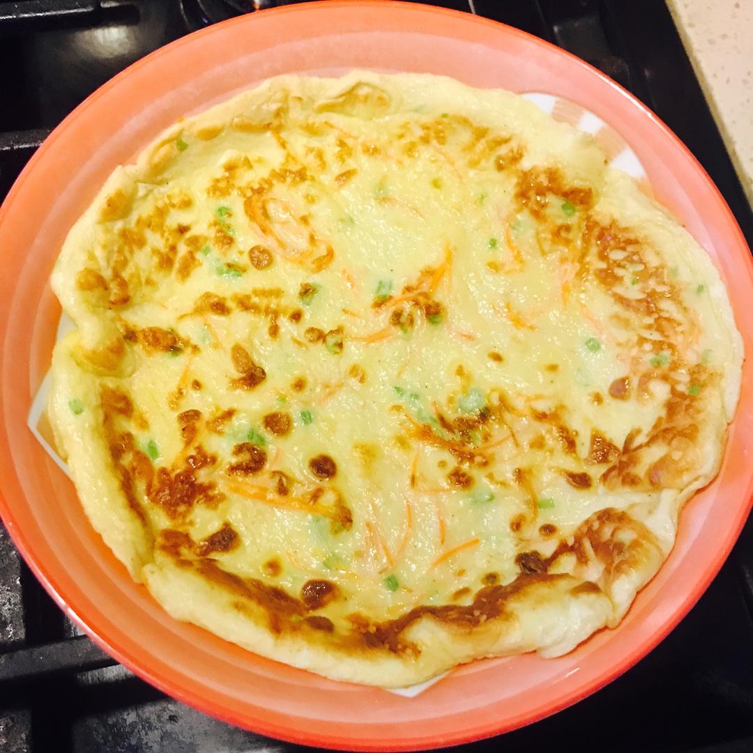 胡萝卜鸡蛋饼