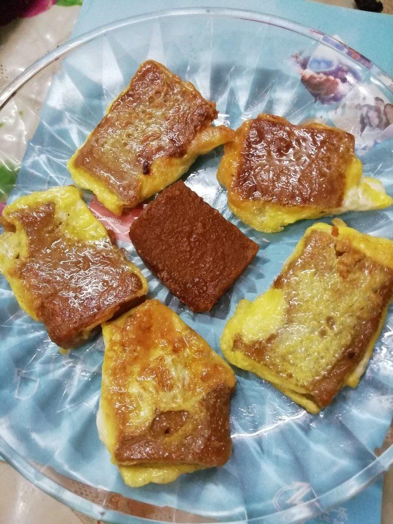 椰汁红糖年糕