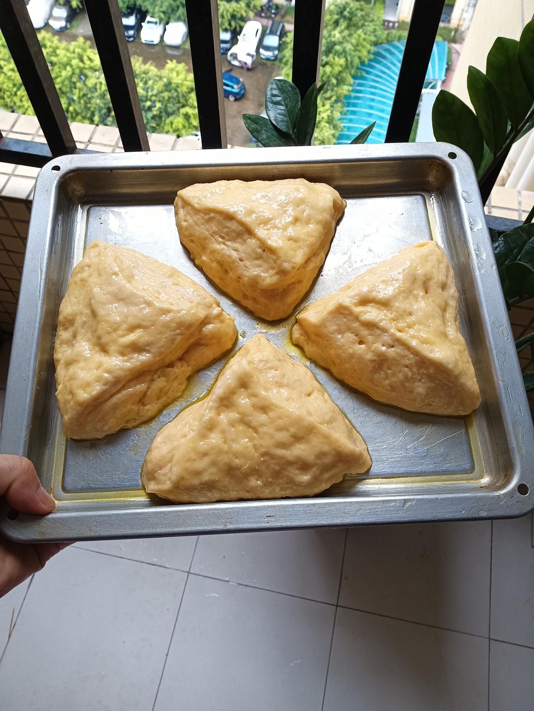 纯奶手撕吐司的做法 步骤1