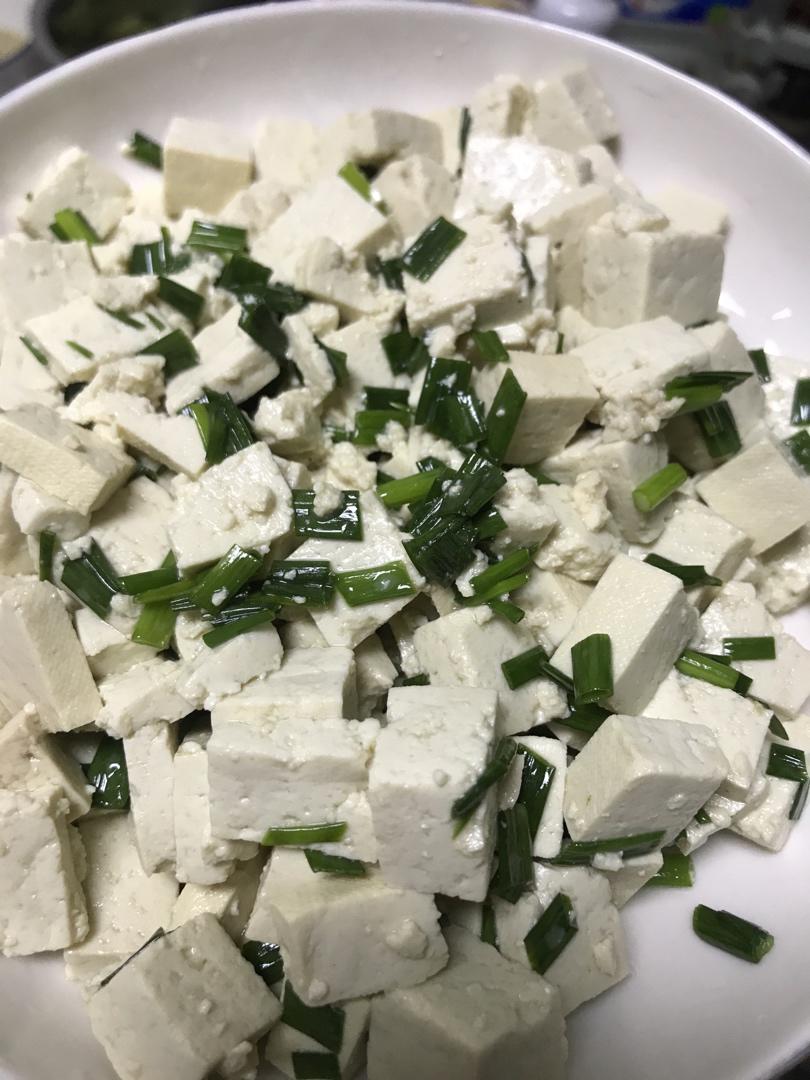 小葱拌豆腐