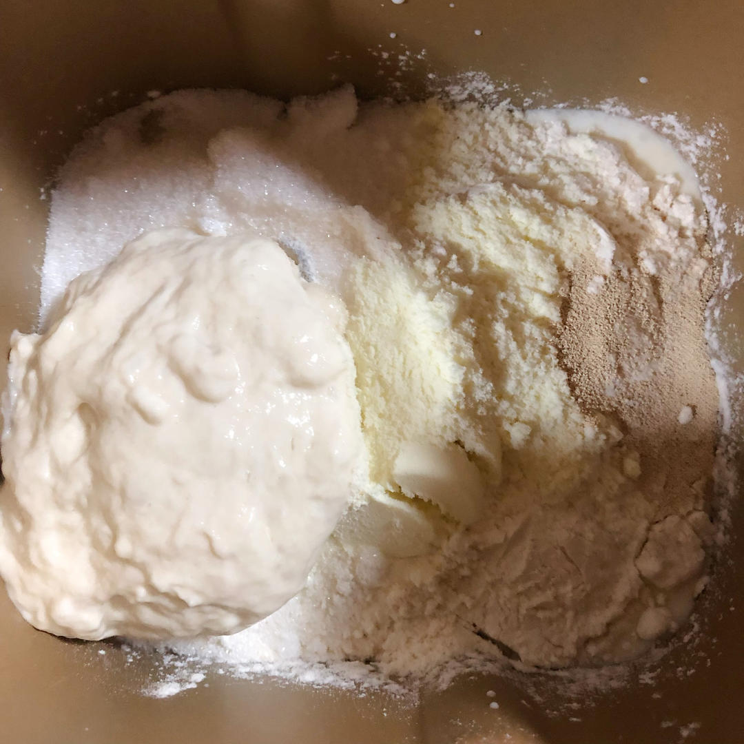 纯奶手撕吐司的做法 步骤1