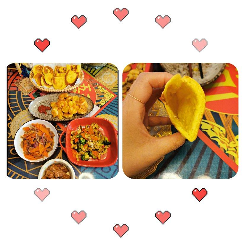玉米面口袋饼