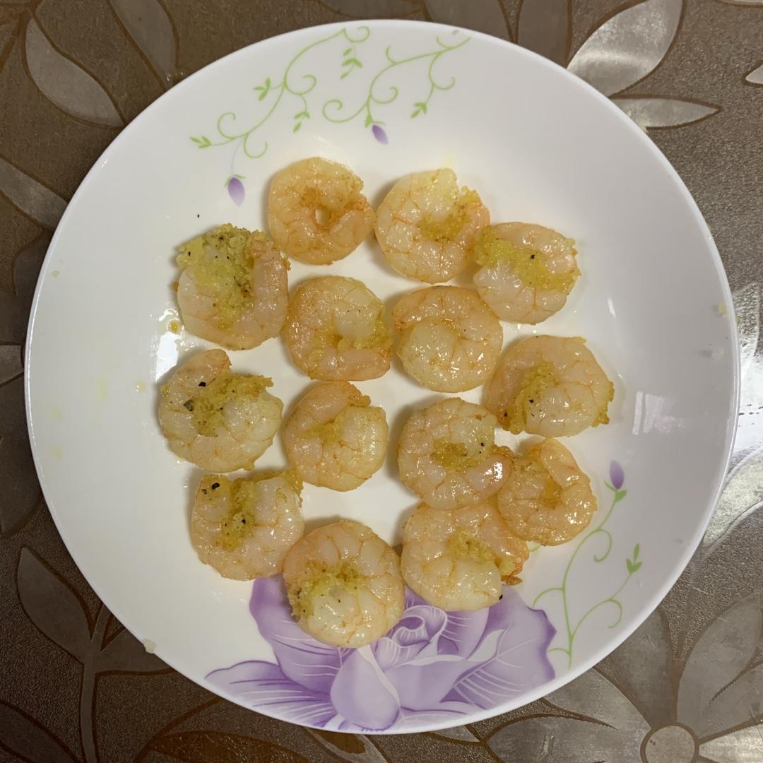黄金烤脆虾仁