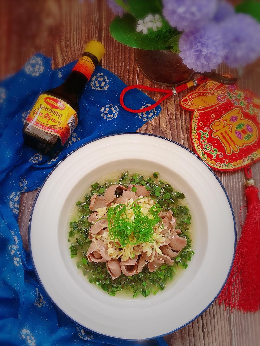 美极韭香腰片的做法