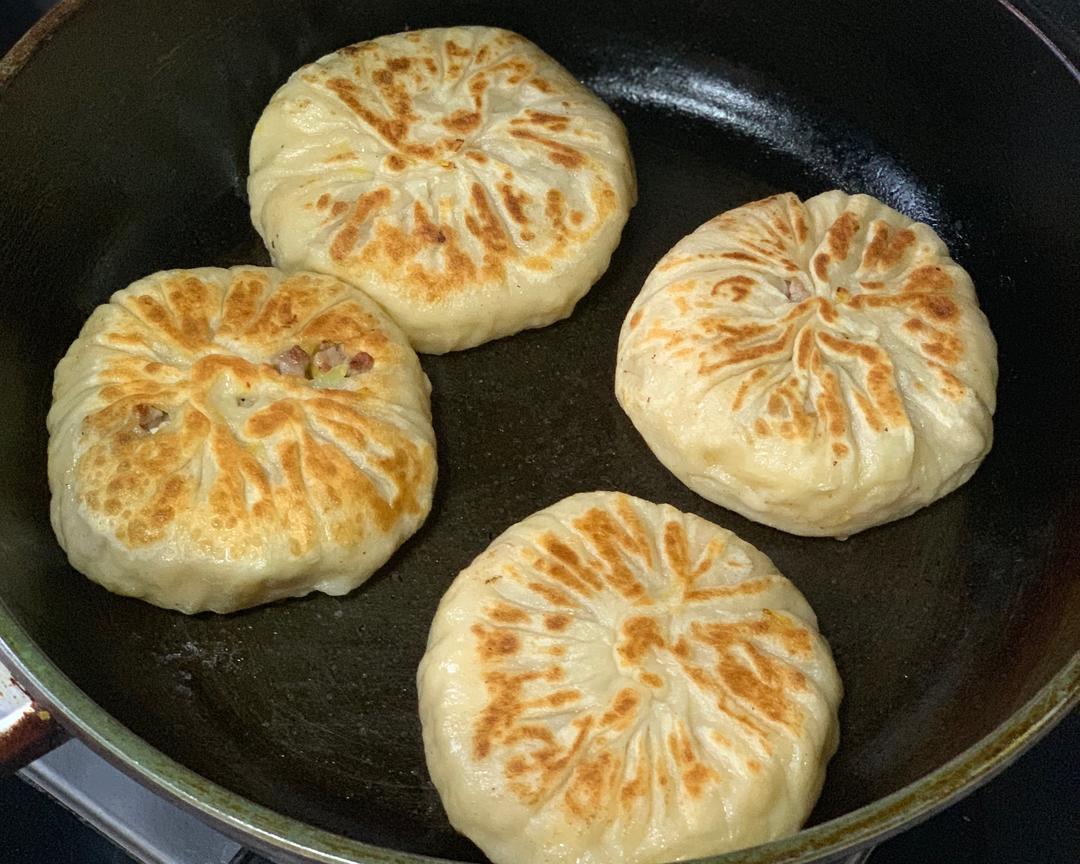 南瓜豆腐馅饼的做法