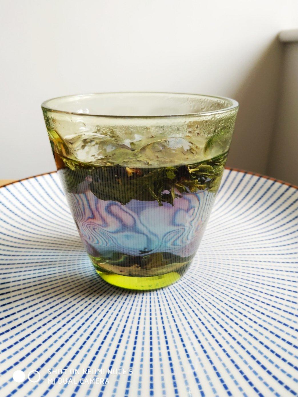 薄荷菊花枸杞茶