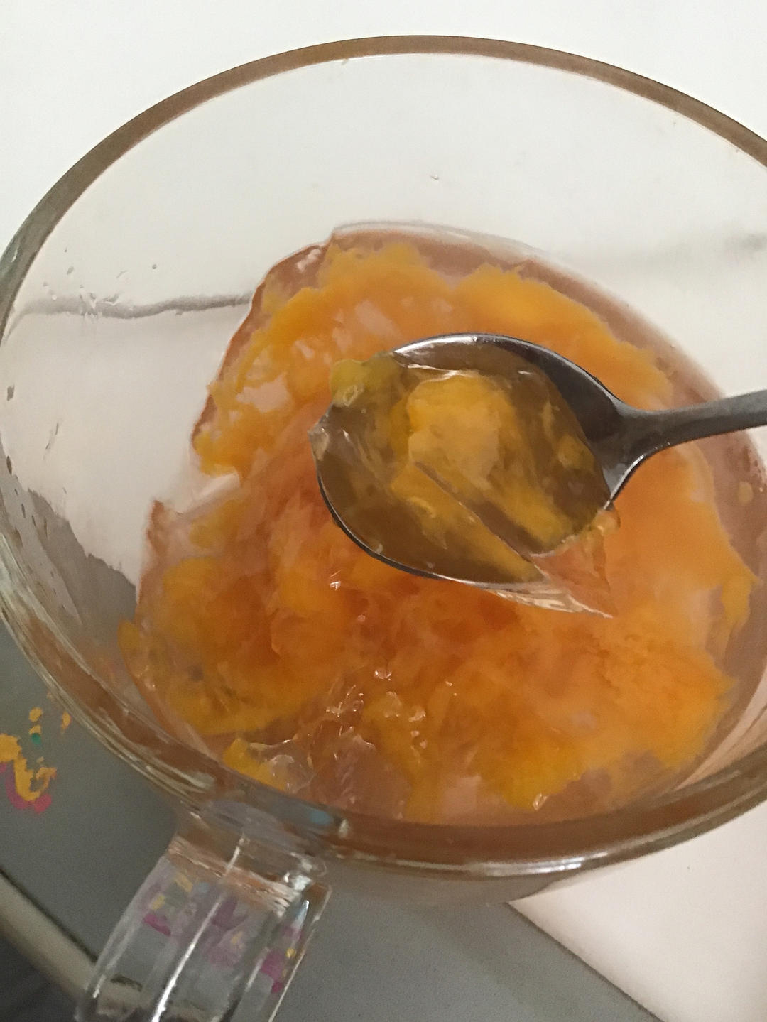 紫薯芒果布丁
