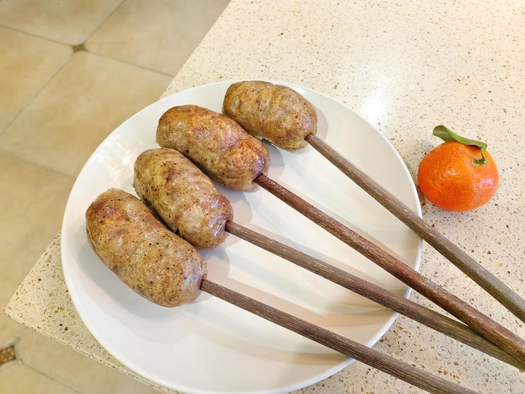 黑胡椒烤肠