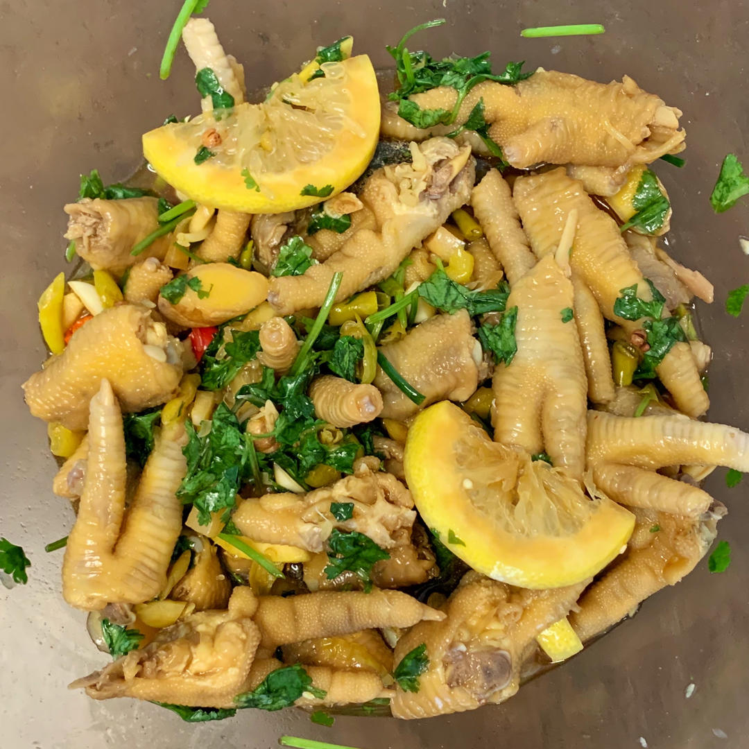 超好吃的🍋酸辣凤爪