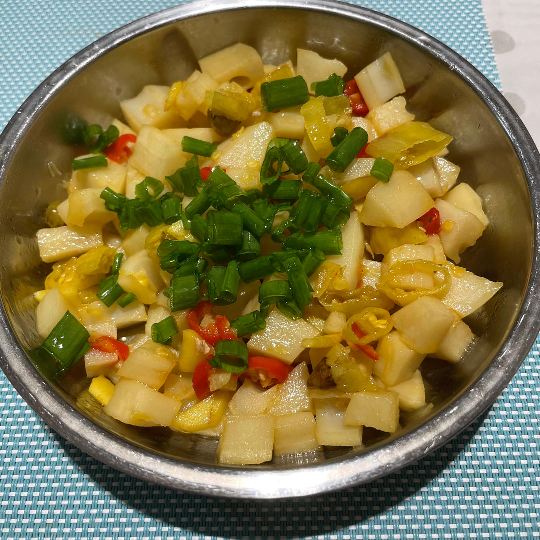 酸辣藕丁