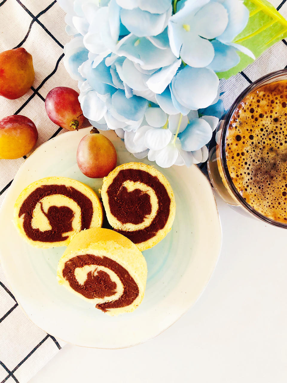 可可旋风蛋糕卷（视频）