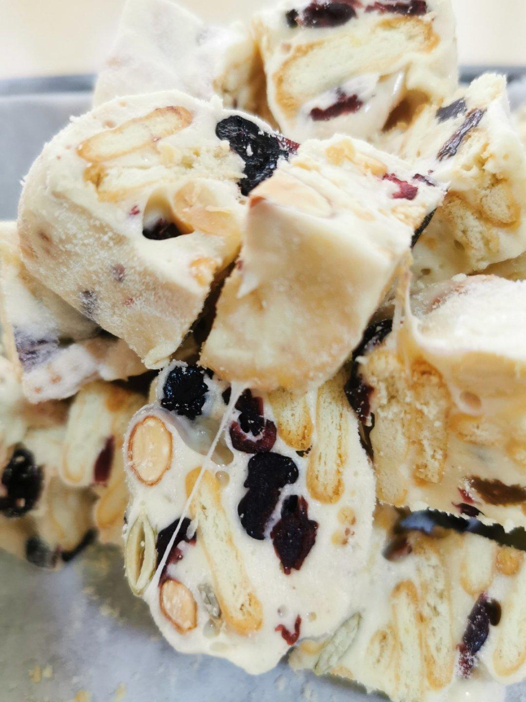 雪花酥  不甜版