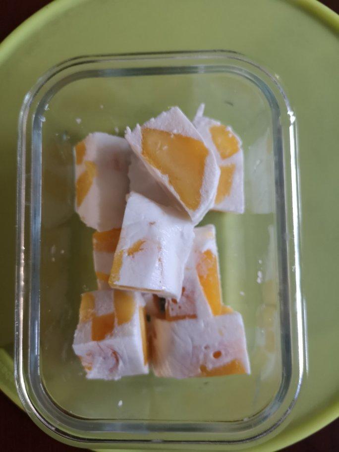 草莓芒果椰奶冻