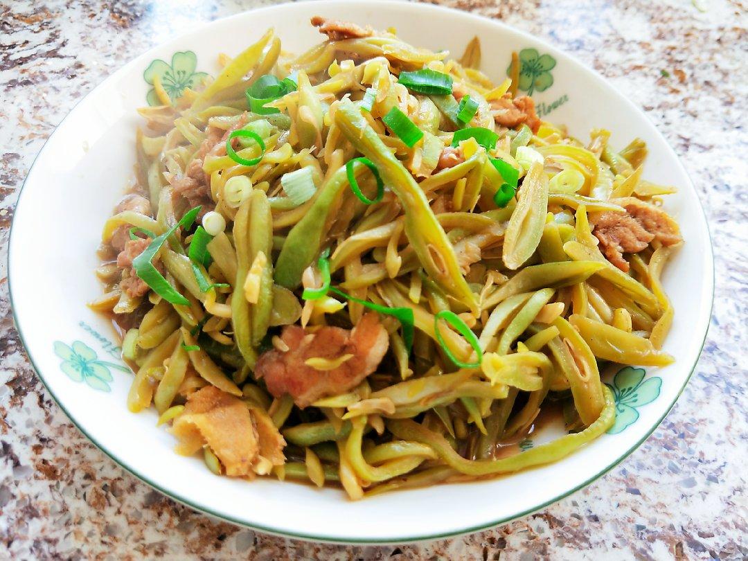 豆角丝炒肉