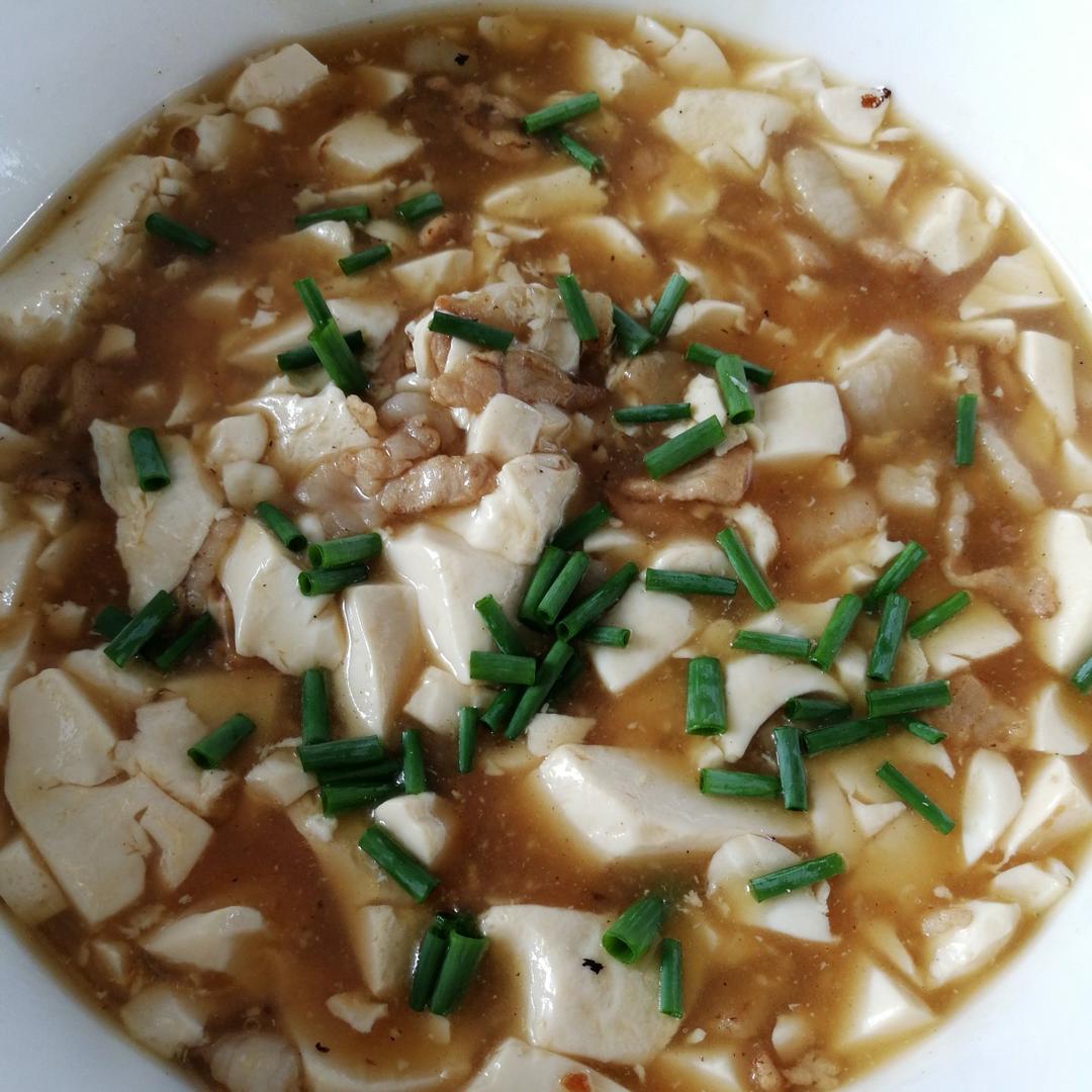 吃吃喝喝12138做的肉末豆腐羹