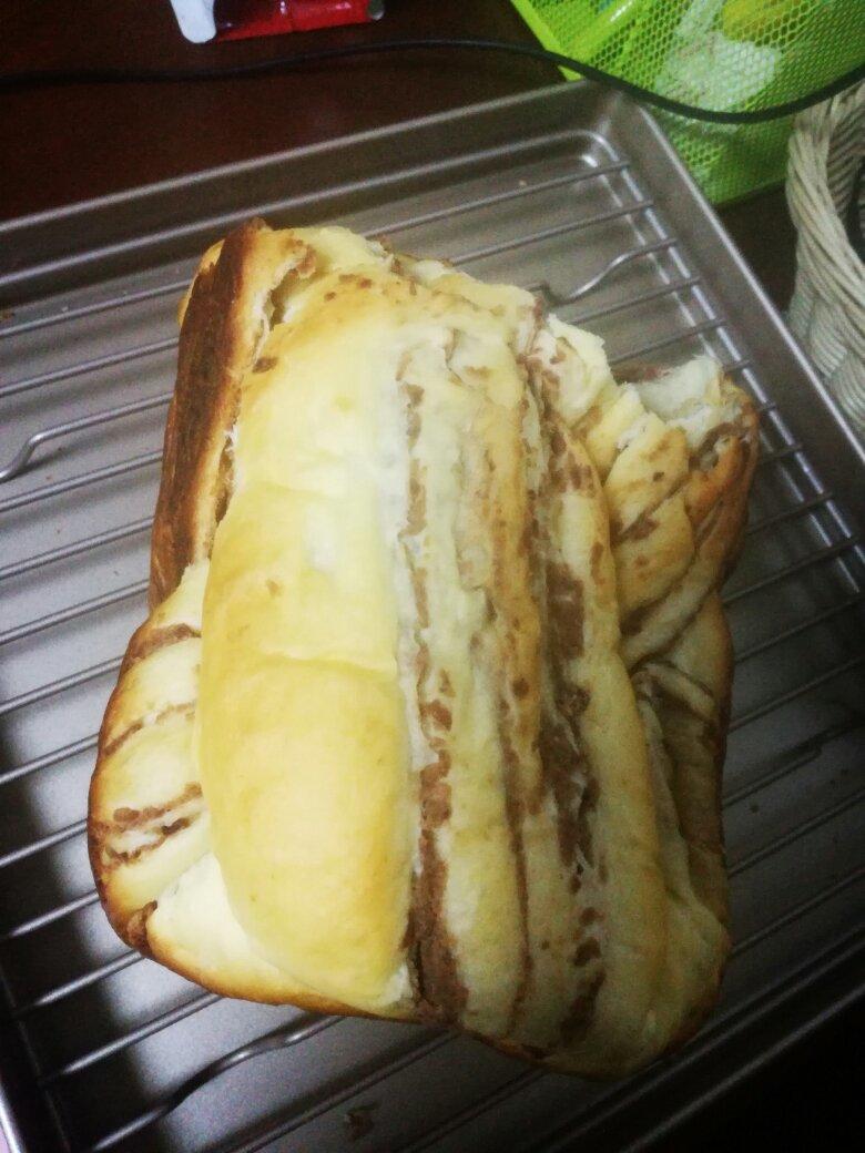 【面包机】牛奶红豆沙吐司