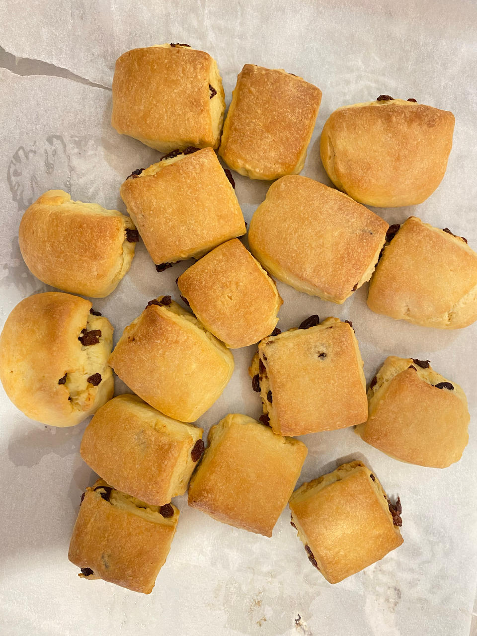 消耗淡奶油的司康