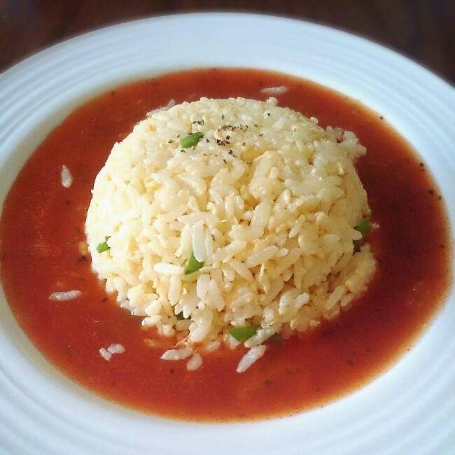 茄汁蛋捞饭