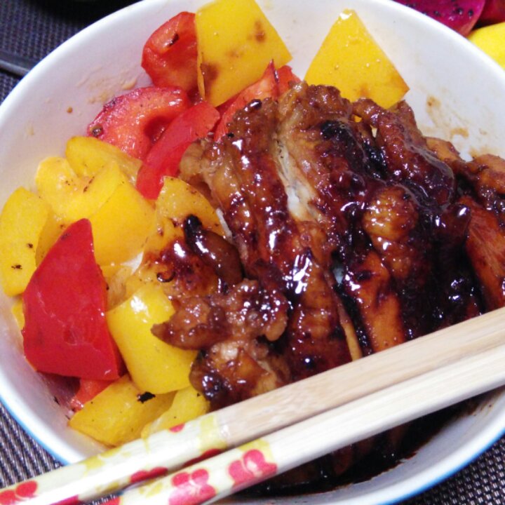 日式照烧鸡排饭