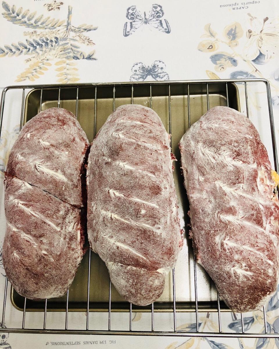 比原麦山丘还好吃的【抹茶麻薯古早味面包】肉松红豆沙