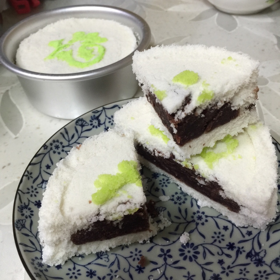 豆沙松糕