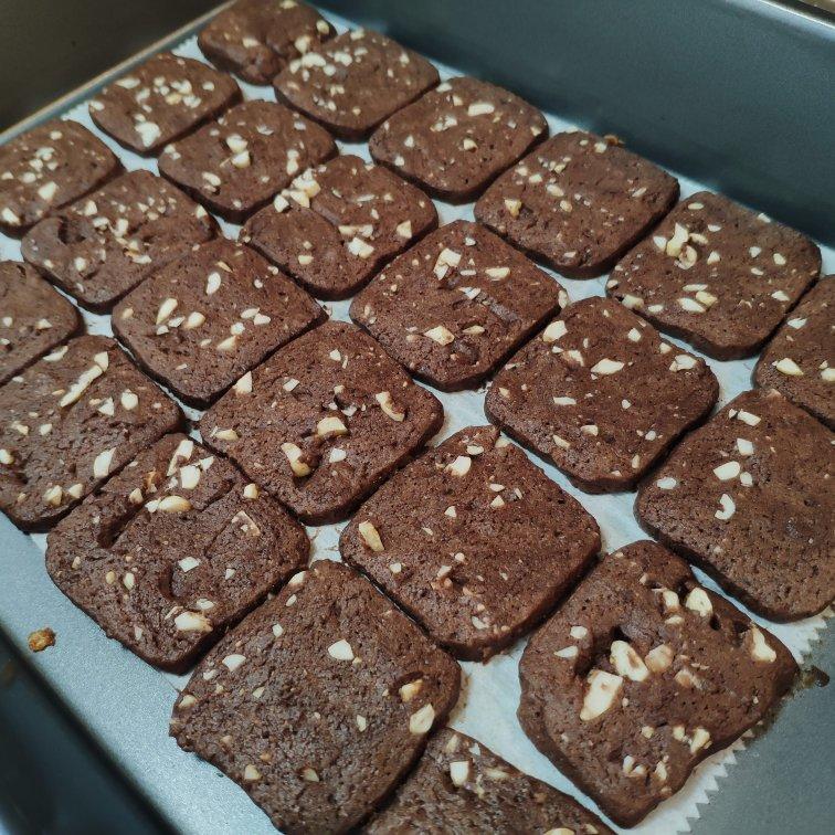 巧克力榛子饼干