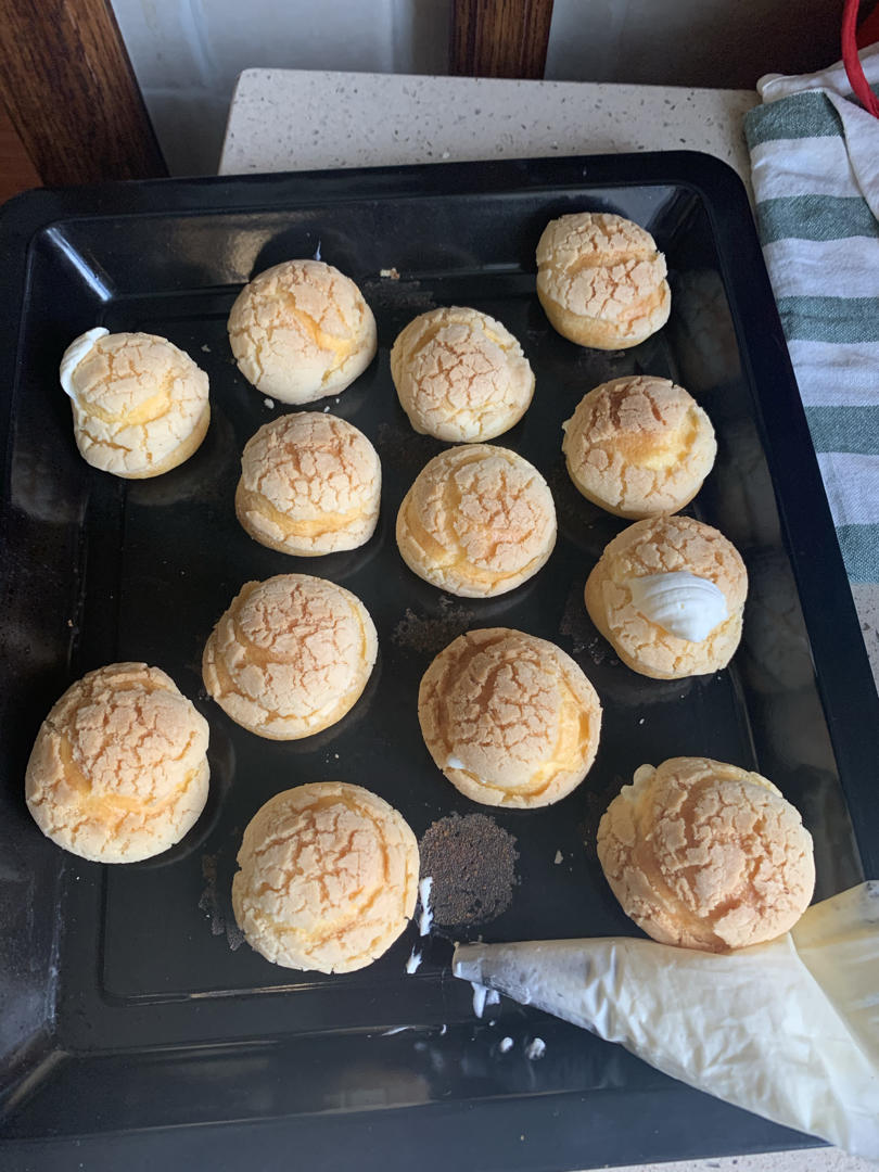 💕脆皮奶油泡芙➰超详细