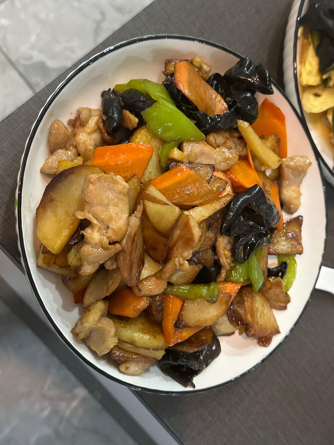 过油肉土豆片