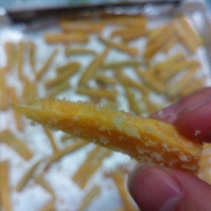 椰蓉烤红薯条（健康夜宵）