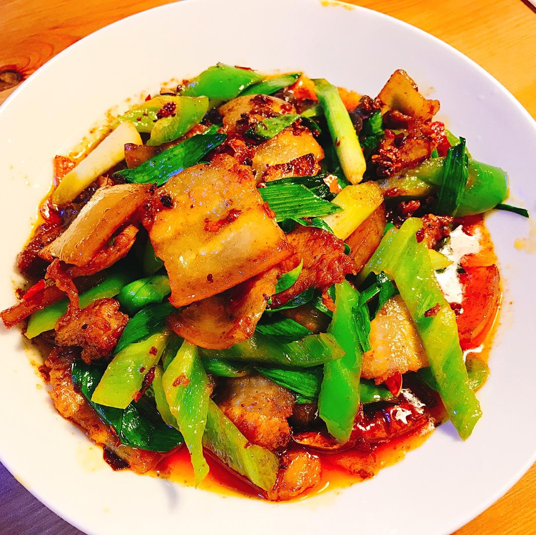 小孙菇凉做的四川回锅肉