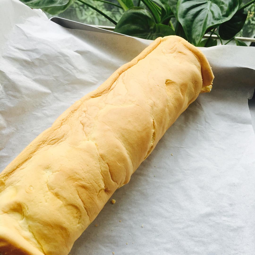 肉松戚风蛋糕卷