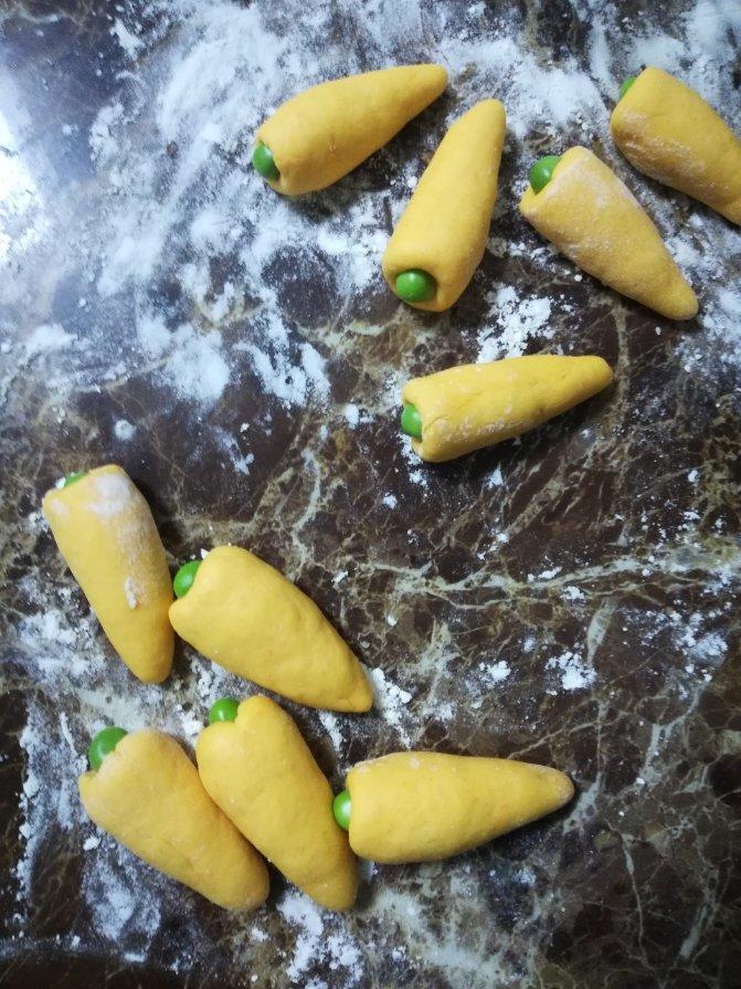 仿真胡萝卜小馒头