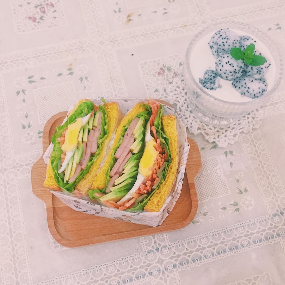 三明治纸盒折法