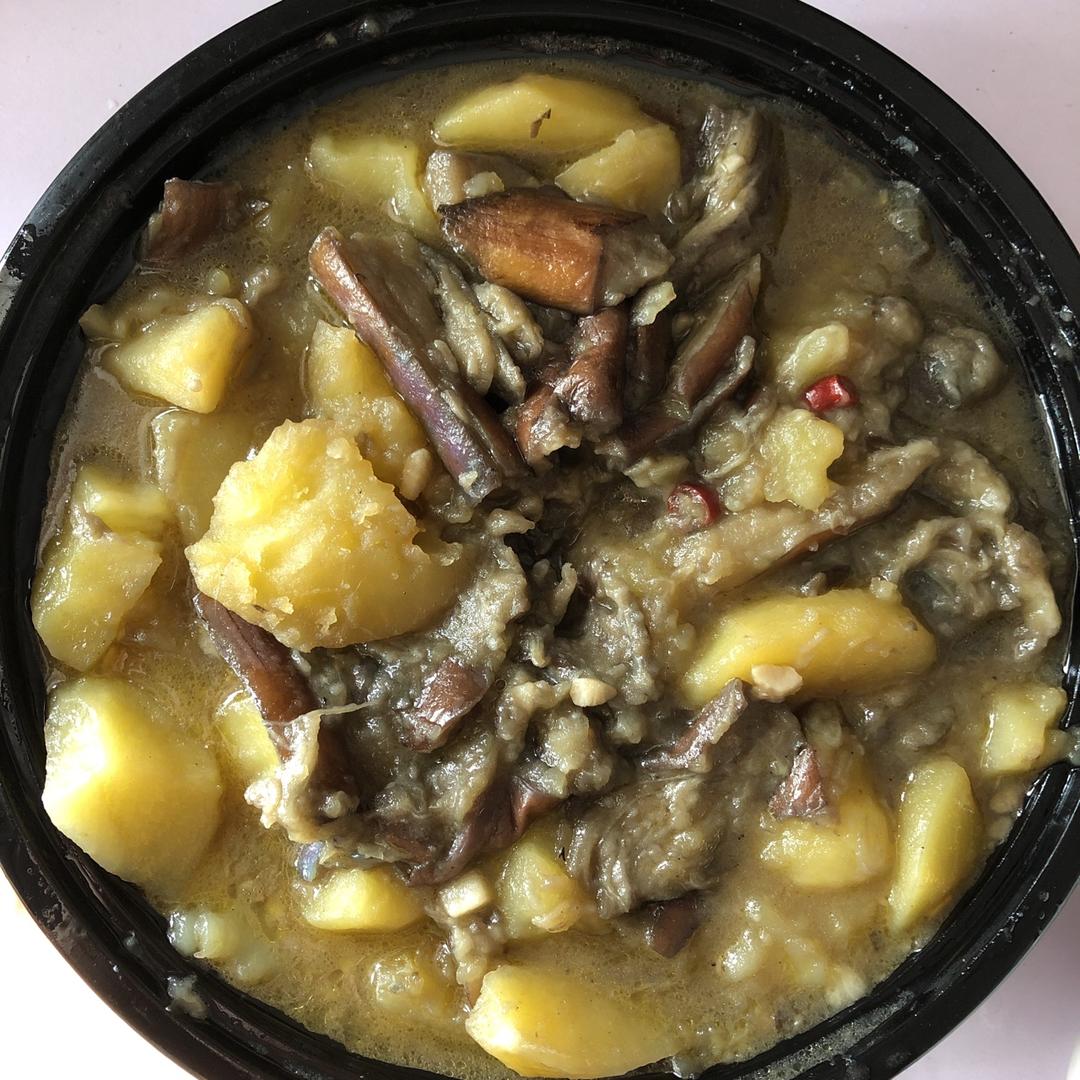 土豆炖茄子