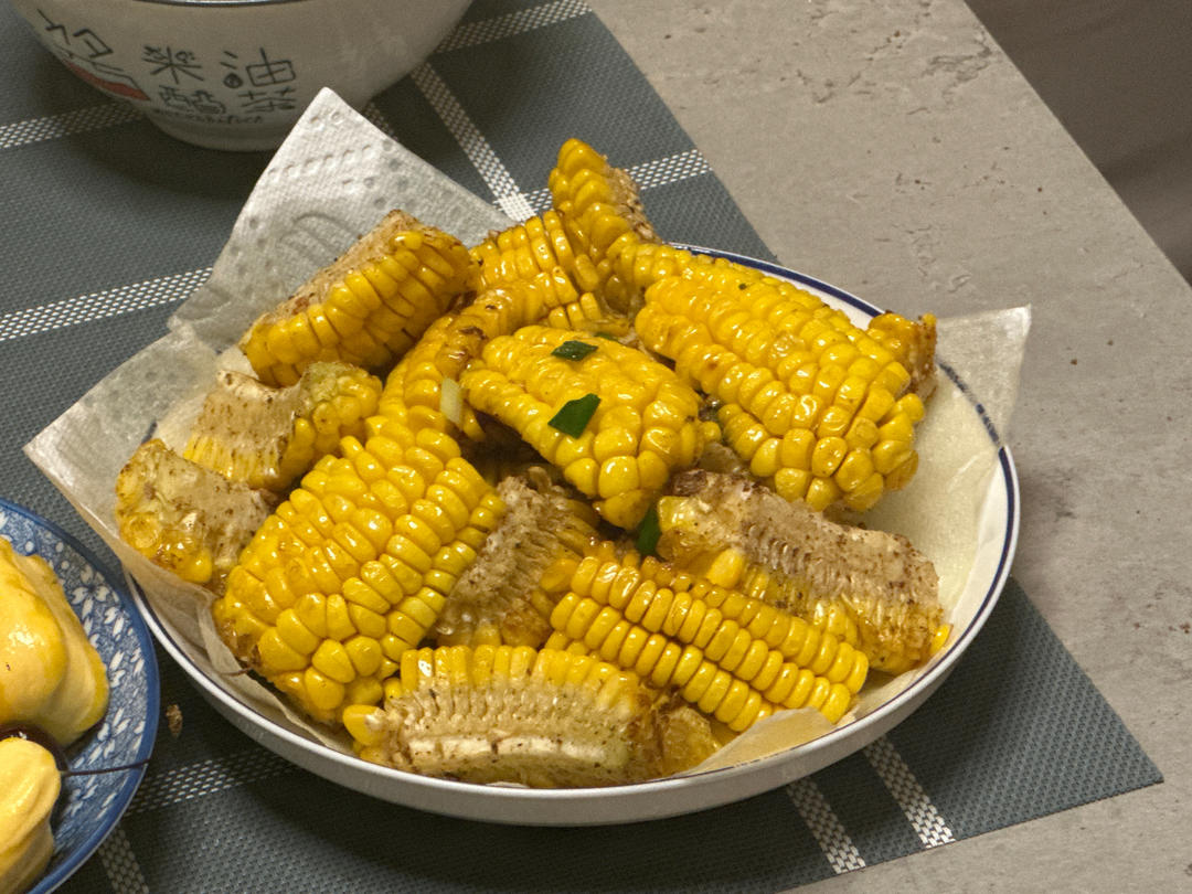 港式茶餐厅必点之椒盐玉米🌽