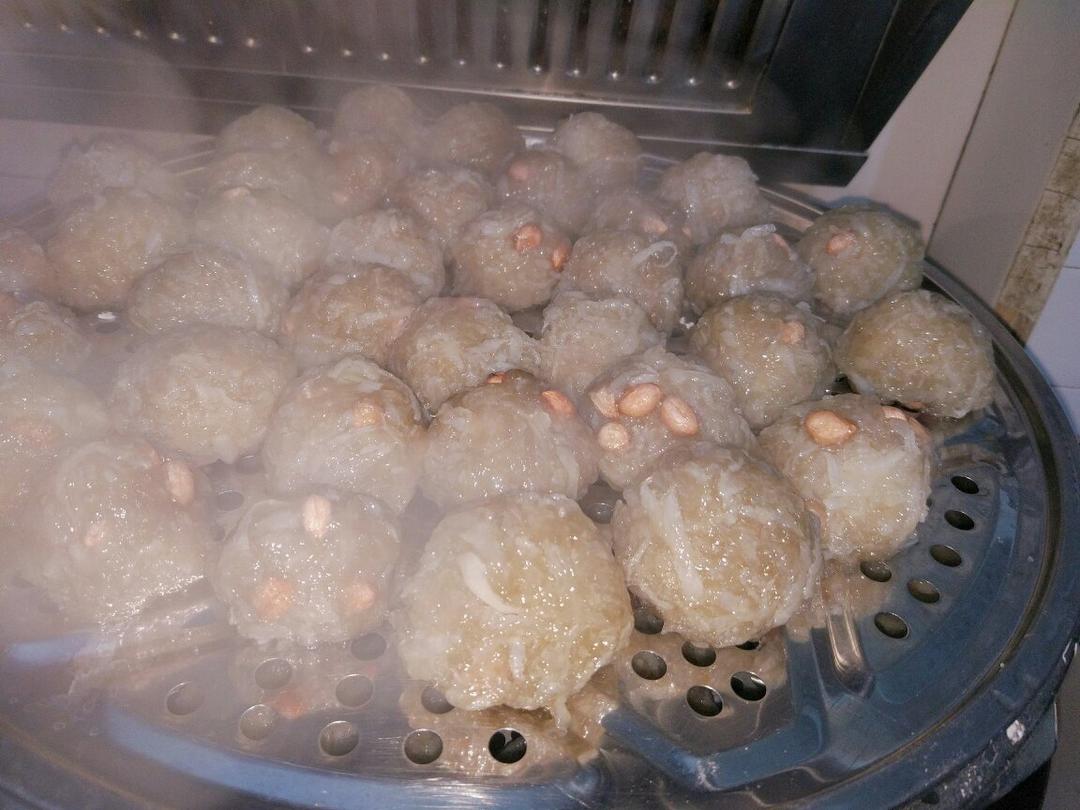 清蒸萝卜丸子