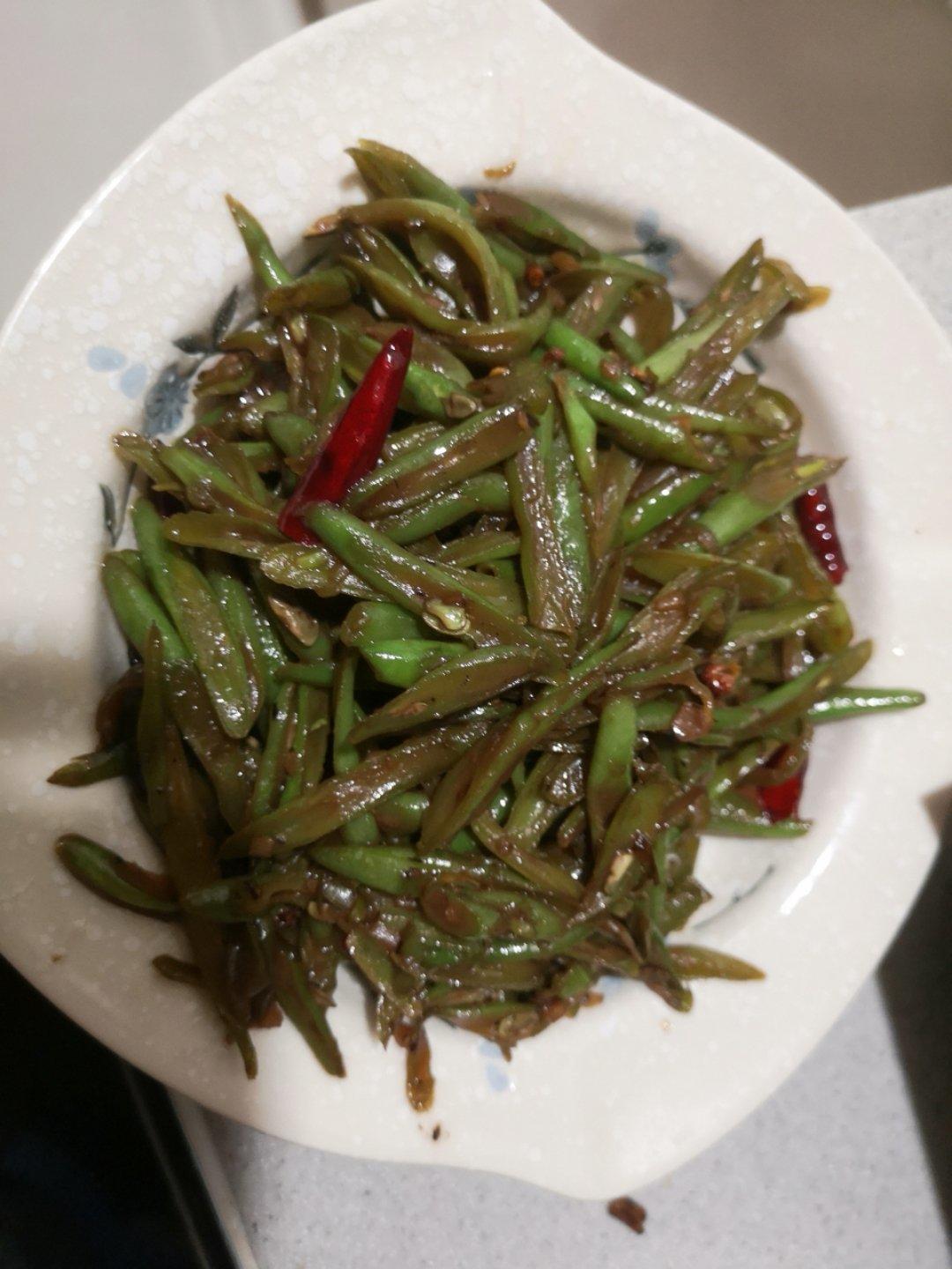 清炒豆角丝