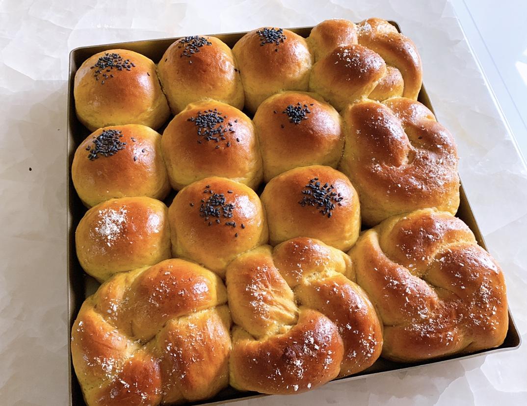 无一滴水的南瓜老面包