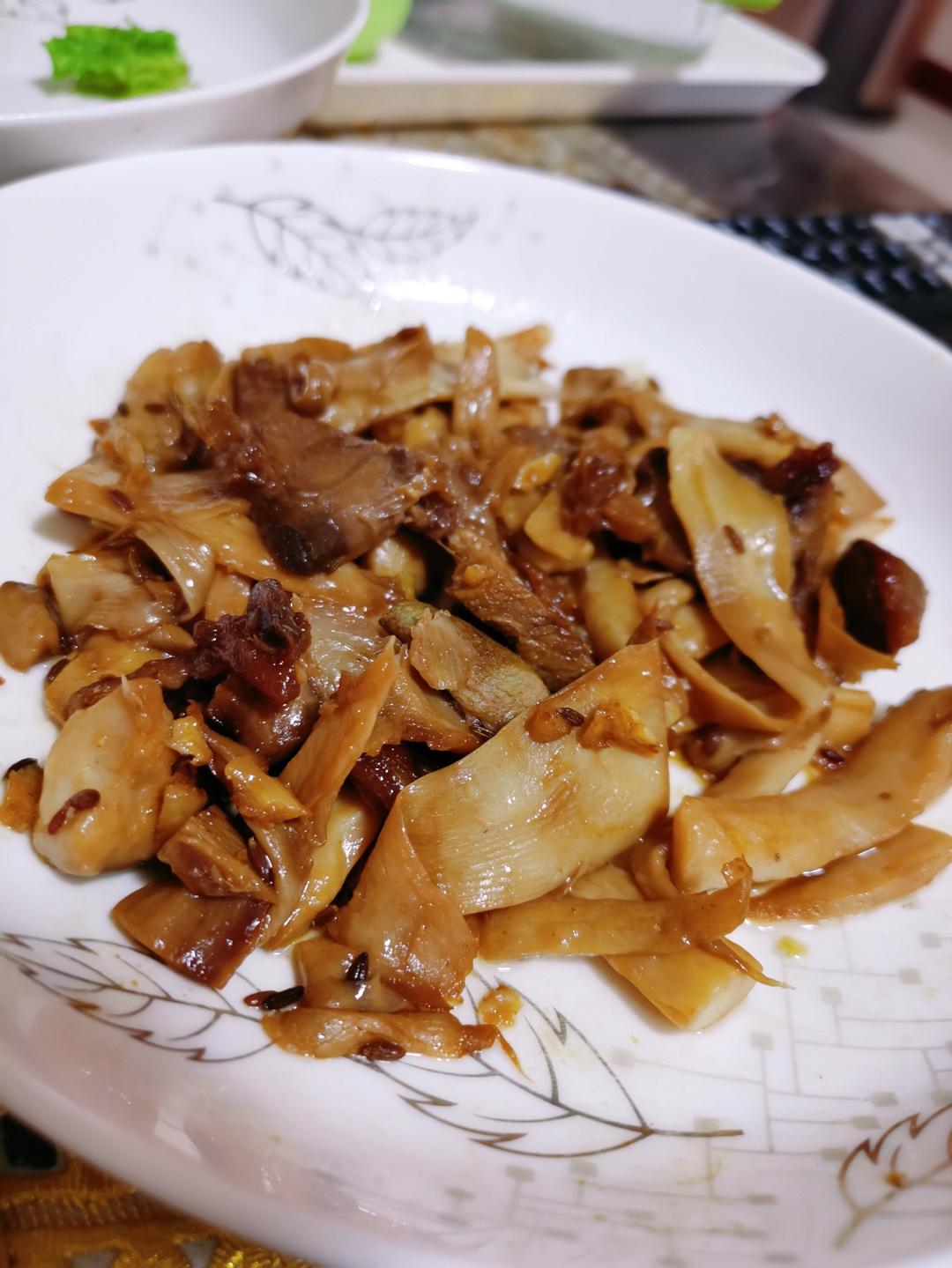 绝对美味的孜然杏鲍菇