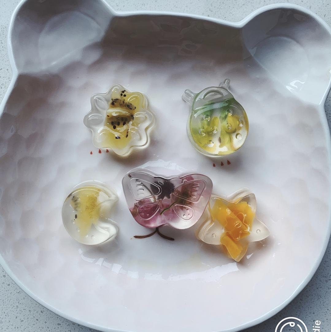 透明水晶果冻布丁🍮（白凉粉版）快速