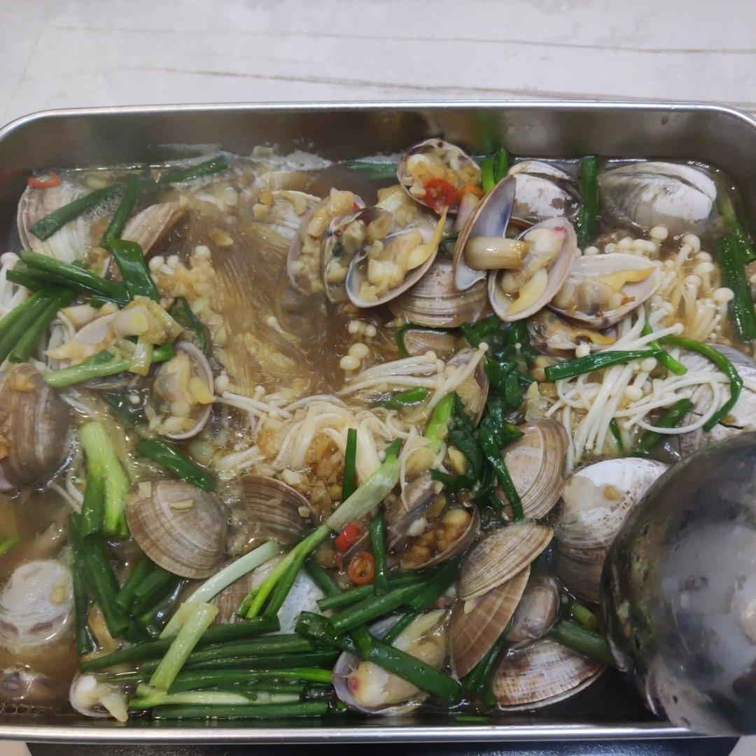 【蒜蓉花甲粉丝】【无沙版花甲】相信我，好吃到爆炸